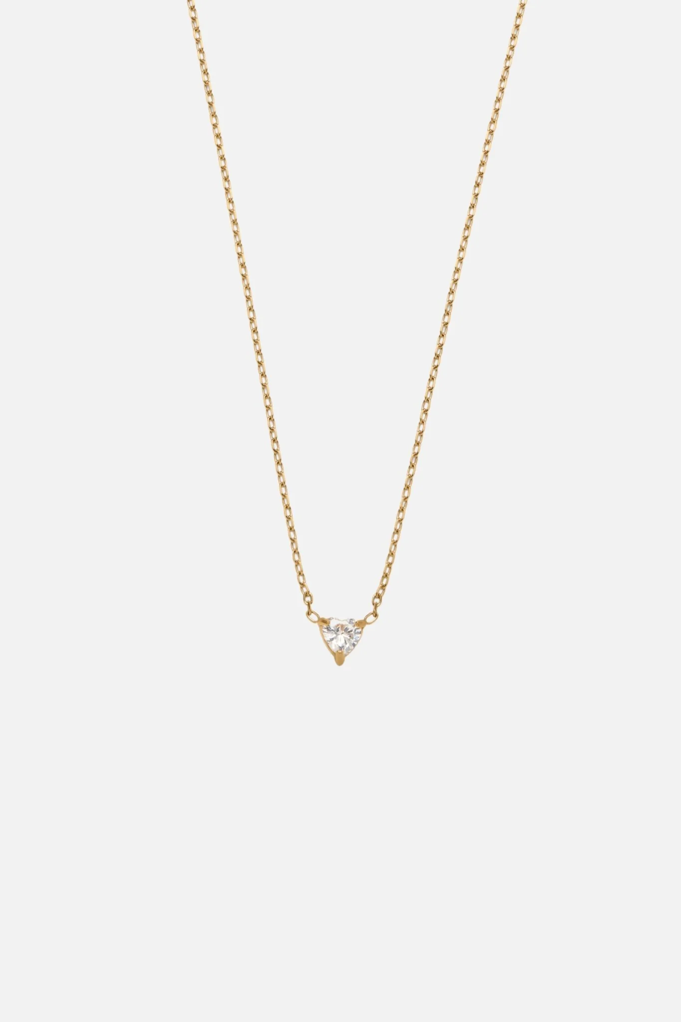 HEART STONE NECKLACE
