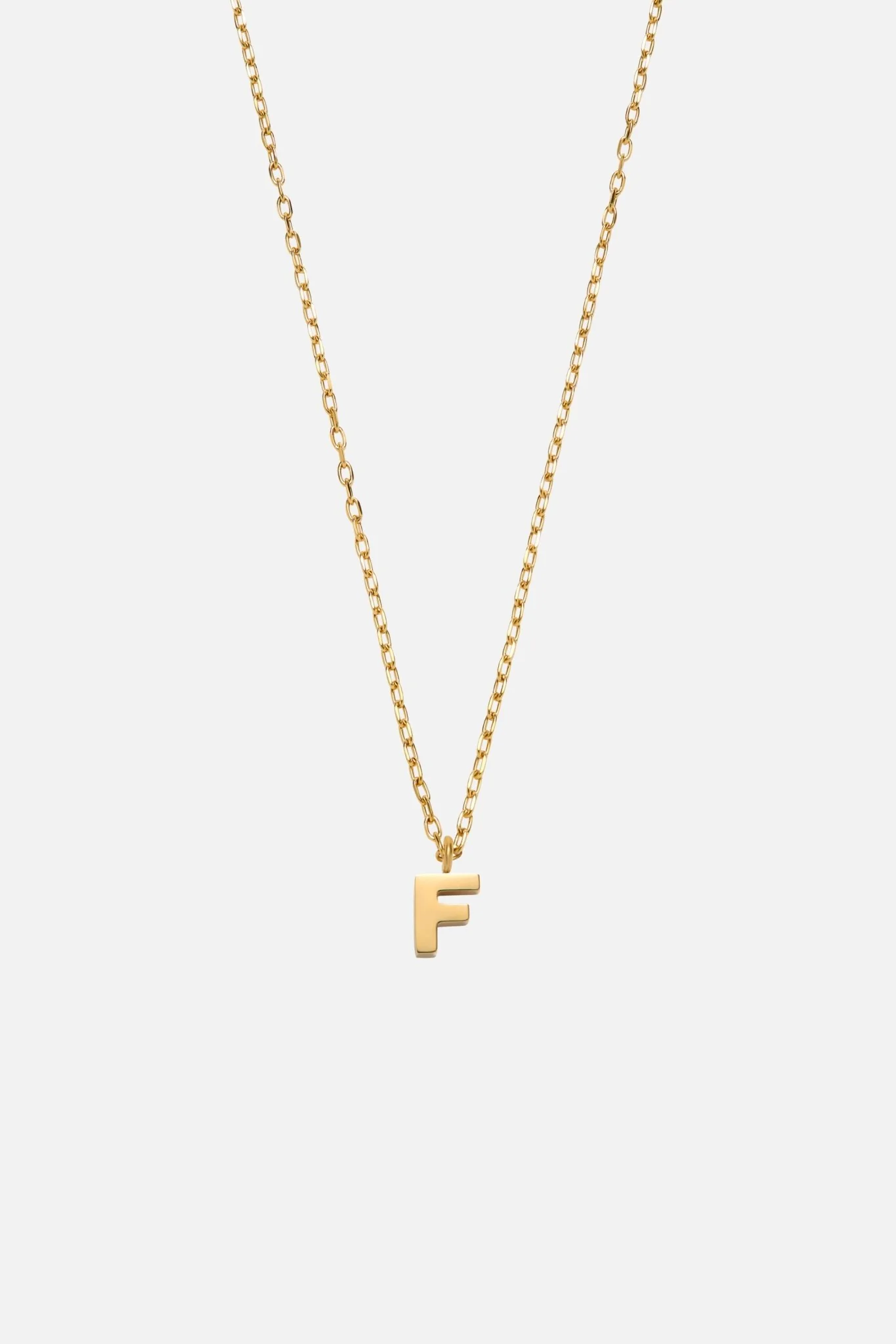 LETTER POLISHED NECKLACE (A-Z) - Image 11