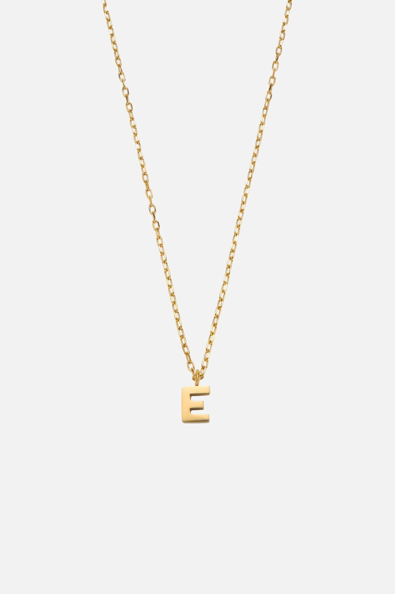 LETTER POLISHED NECKLACE (A-Z) - Image 9