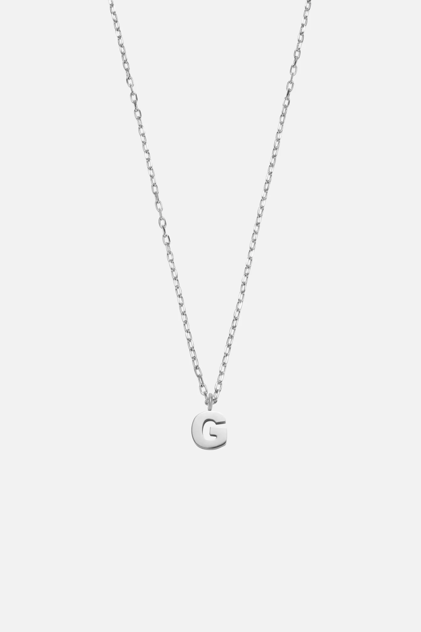 LETTER POLISHED NECKLACE (A-Z) - Image 13