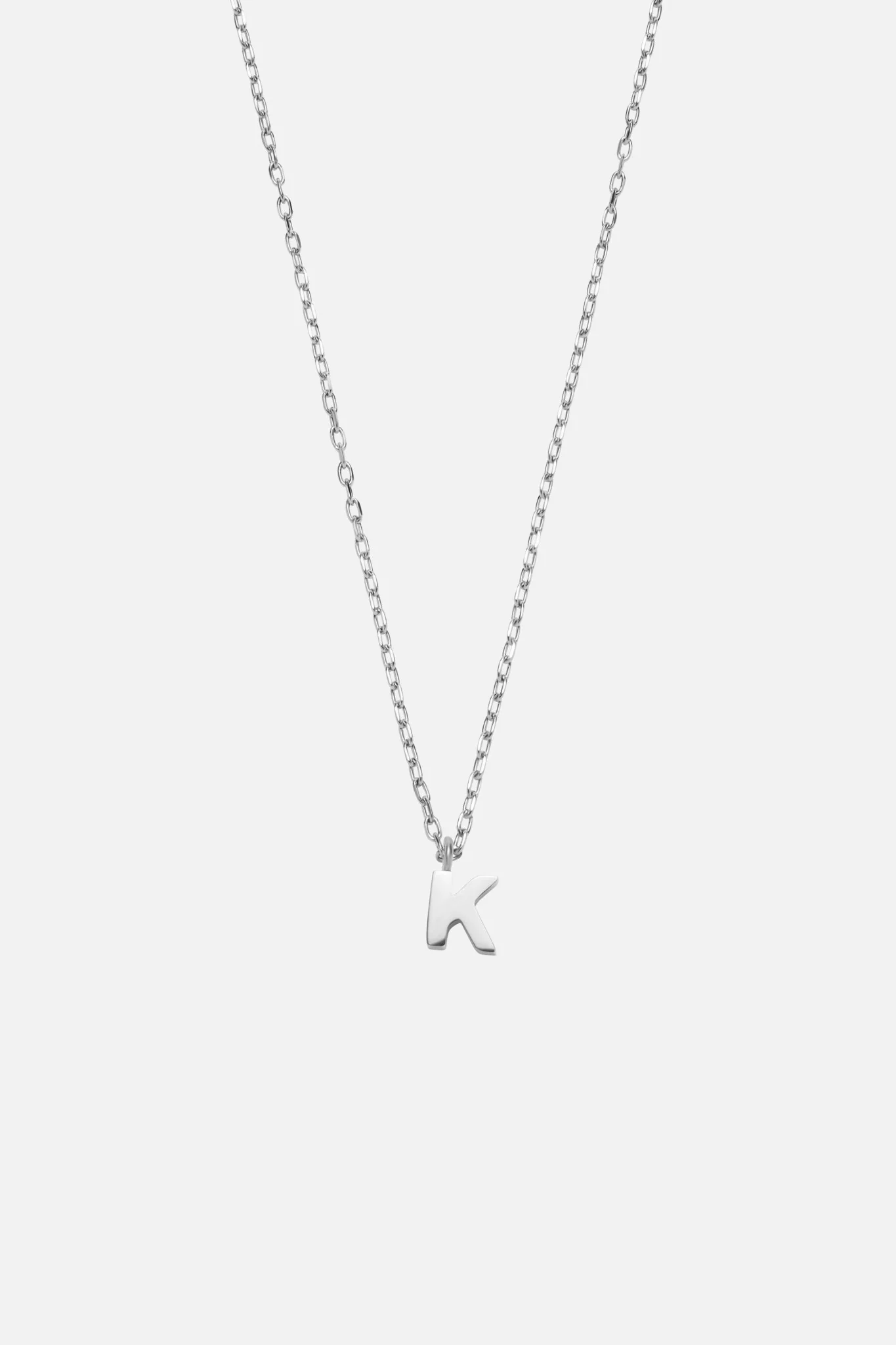 LETTER POLISHED NECKLACE (A-Z) - Image 17