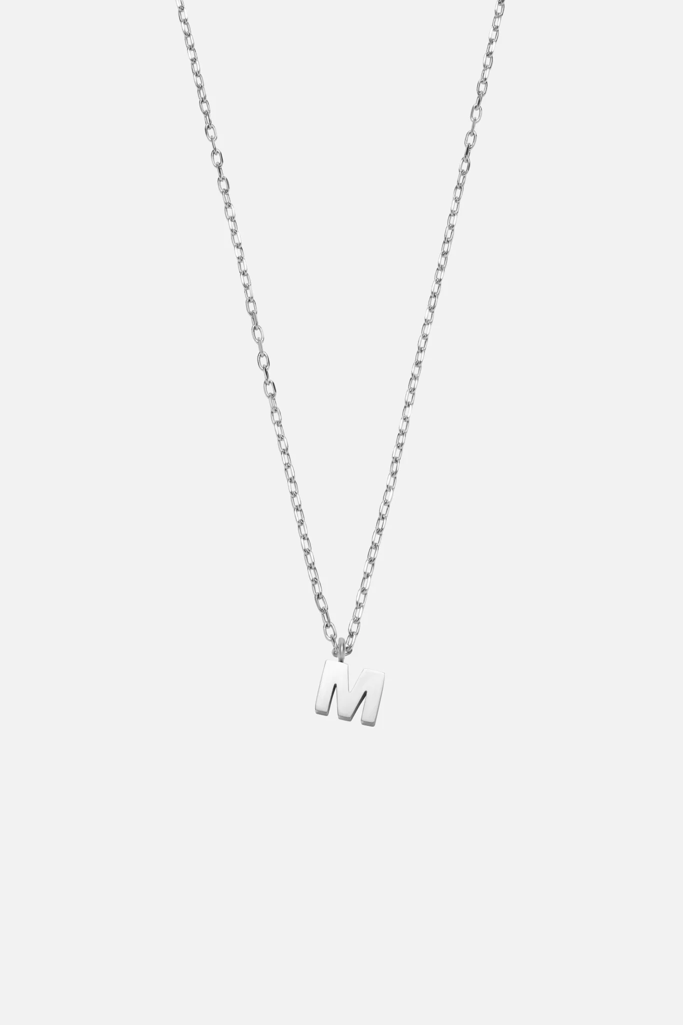 LETTER POLISHED NECKLACE (A-Z) - Image 21