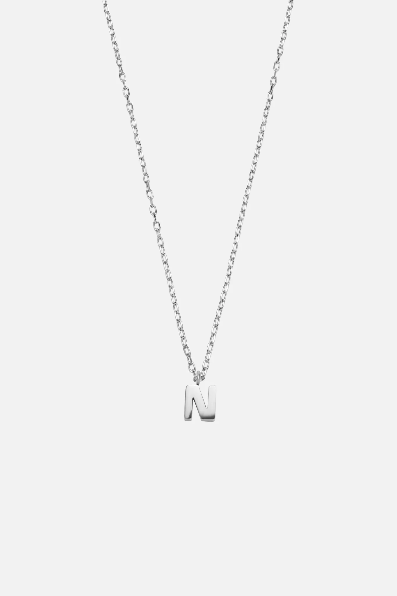 LETTER POLISHED NECKLACE (A-Z) - Image 22