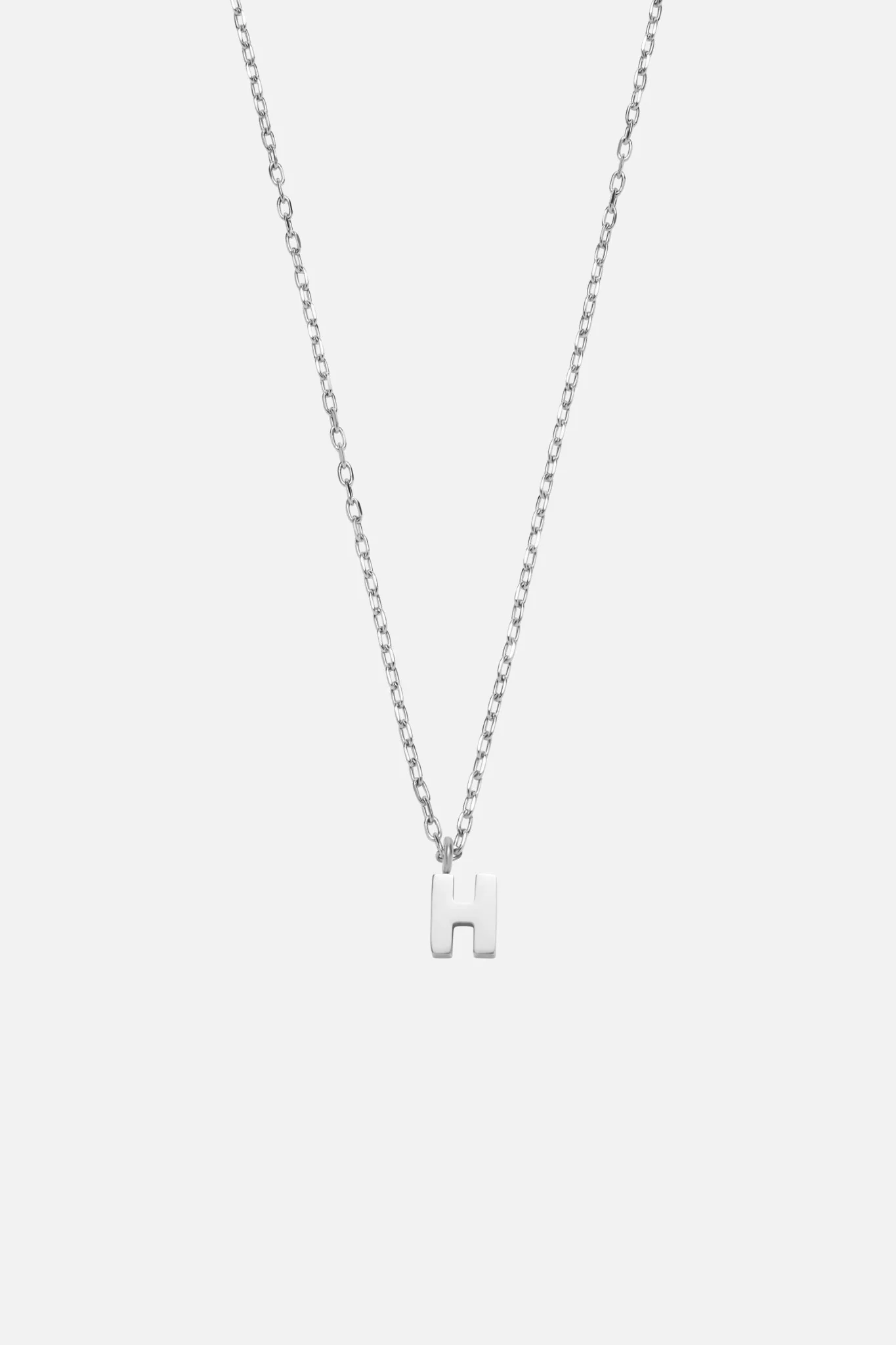 LETTER POLISHED NECKLACE (A-Z) - Image 24