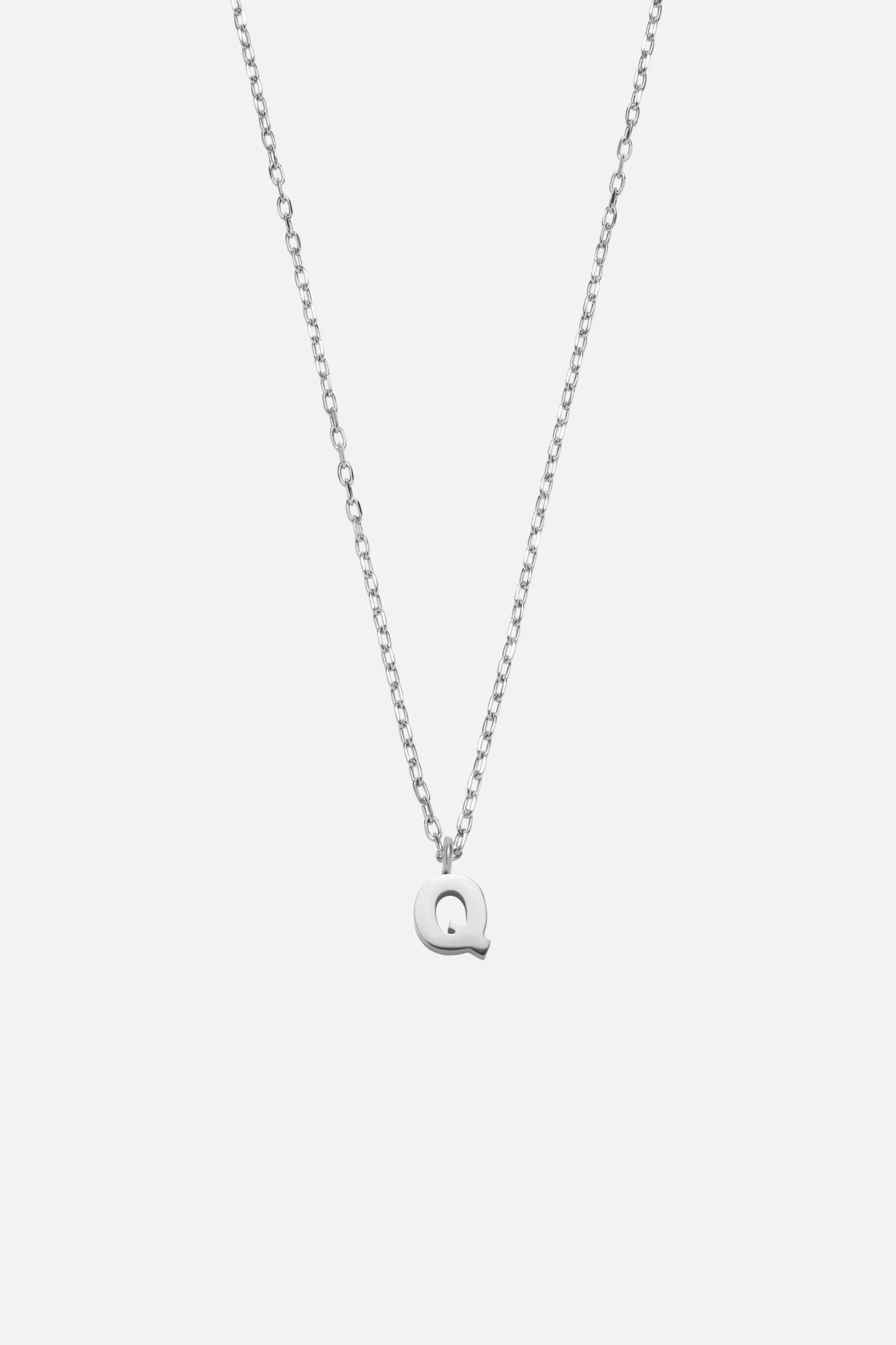 LETTER POLISHED NECKLACE (A-Z) - Image 26