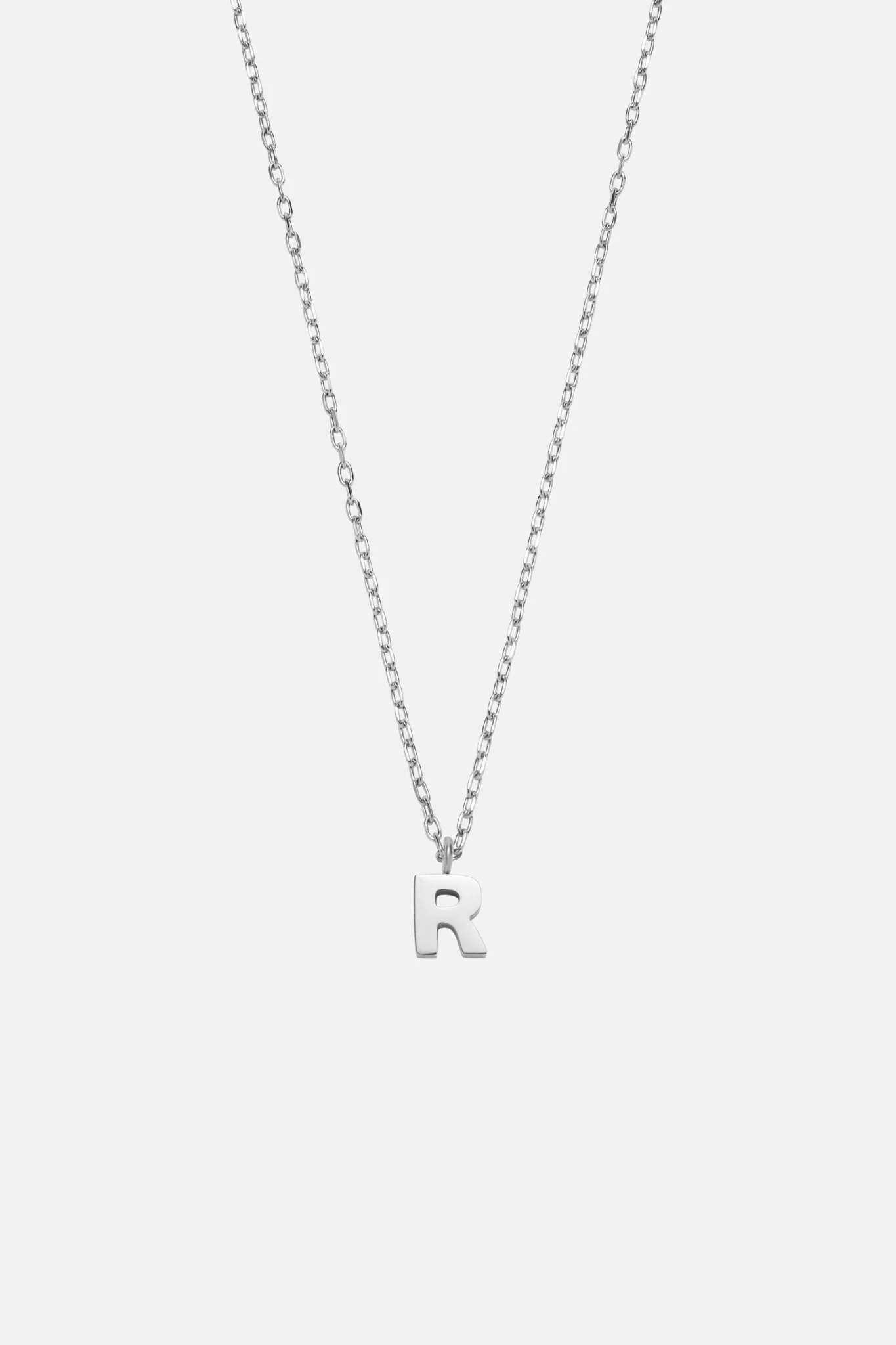 LETTER POLISHED NECKLACE (A-Z) - Image 27