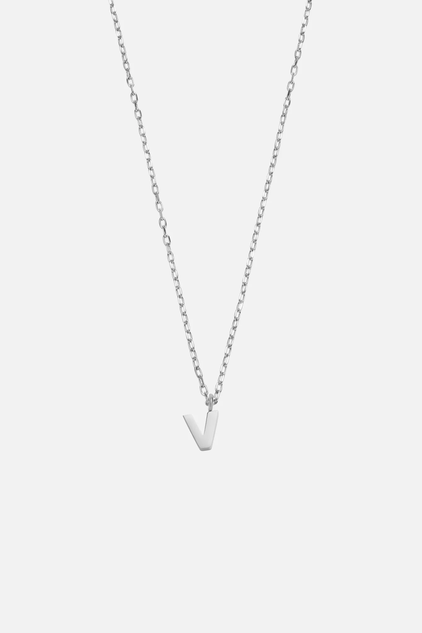 LETTER POLISHED NECKLACE (A-Z) - Image 31